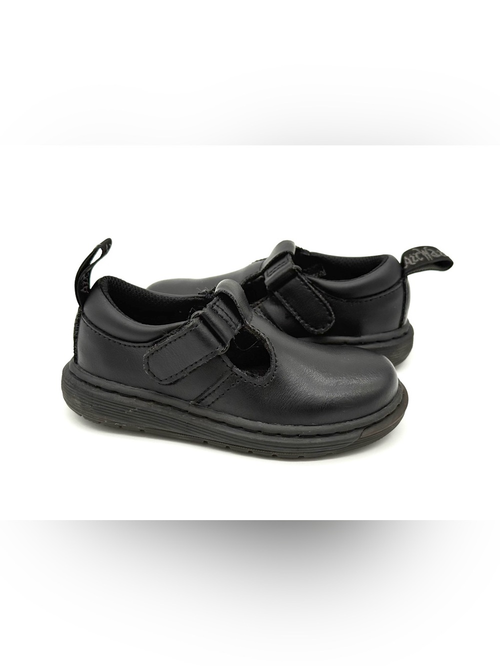 VGUC Dr. Martens Toddler Girls Ryan Leather Mary Jane Shoes in Black 8